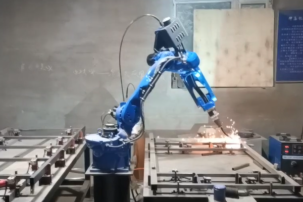 High and low bed frame welding